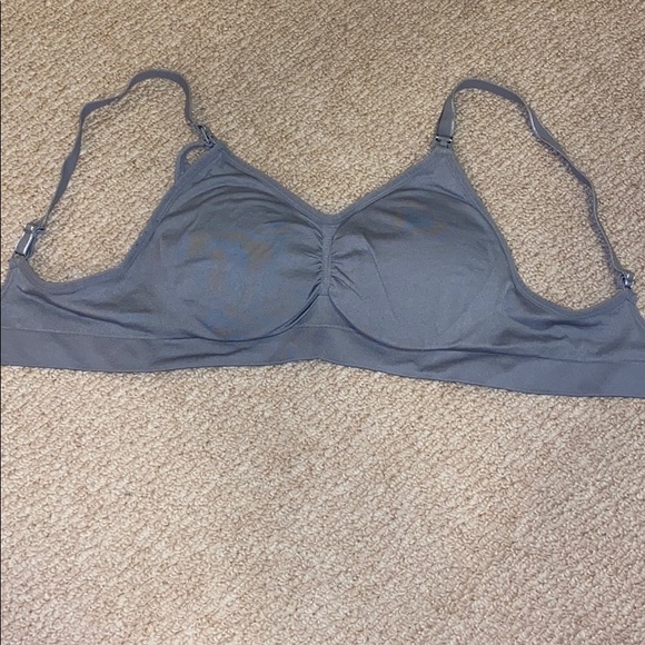 Nursing bra gray - Picture 1 of 3